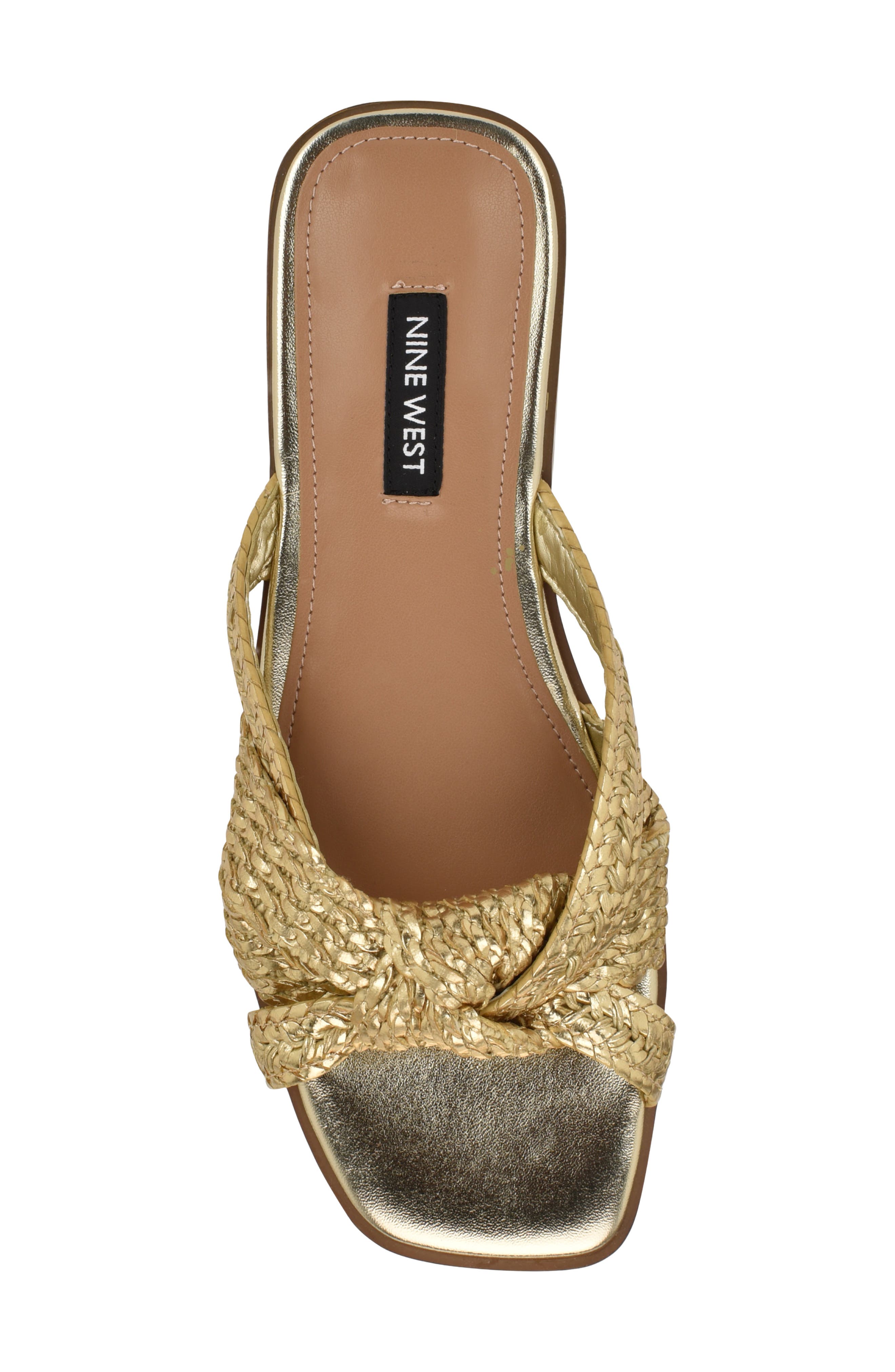 Omansa Slide Sandal, Alternate, color, PLATINO