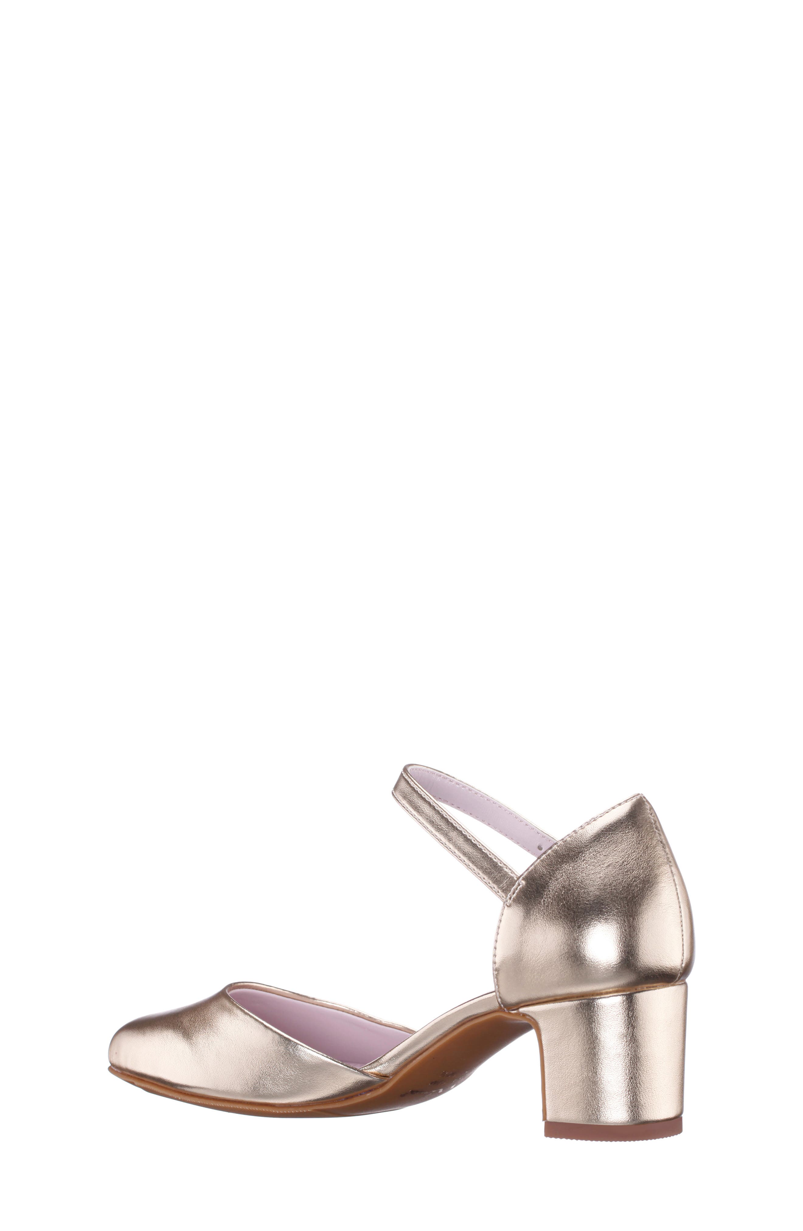 Kids' Macey Pump, Alternate, color, GOLD METALLIC