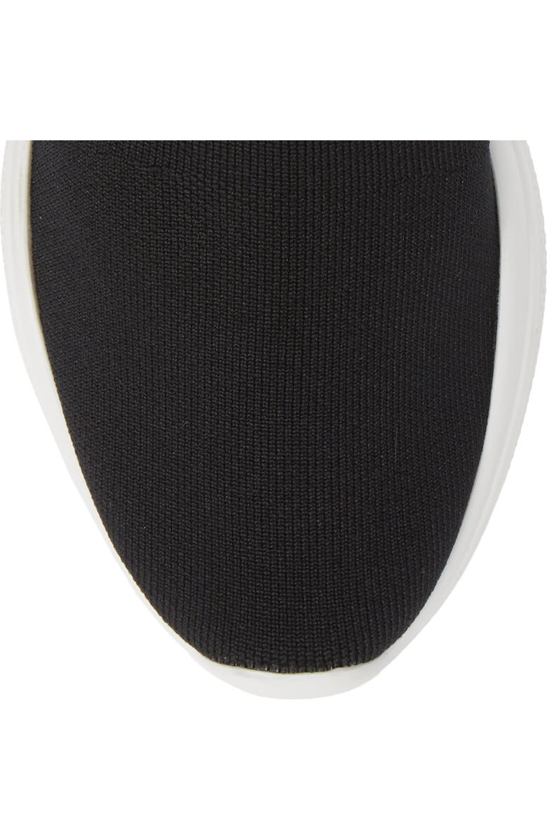 Prada Logo Band Sock Sneaker, Alternate, color,