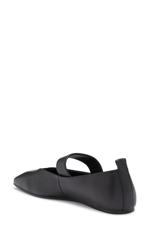 Tony Bianco Hawaii Mary Jane Flat In Black Nappa