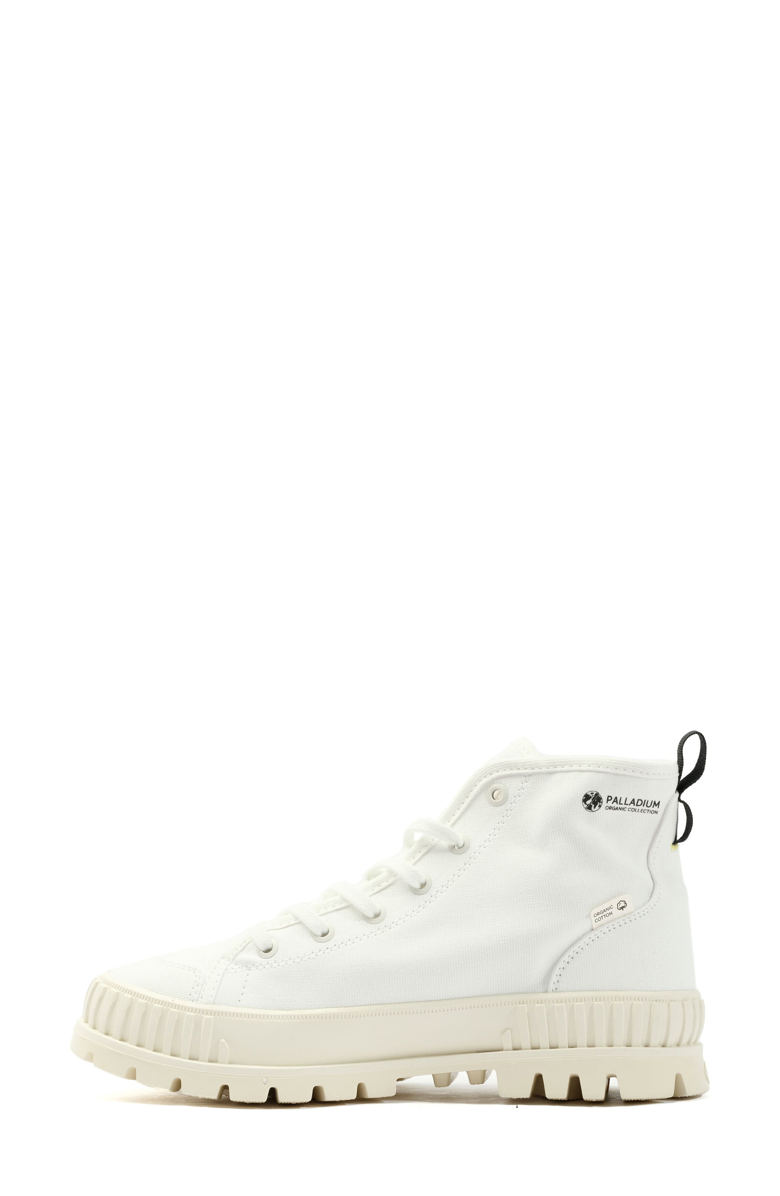 Palladium Pallashock Mid Sneaker, Alternate, color, Star White