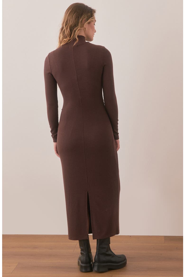 lexi rib sweater dress Marine Layer Lexi Rib Burgundy Button Front Sweater Dress Women's Large