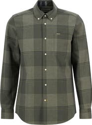 Barbour Heaney Glen Check Cotton Button-Down Shirt