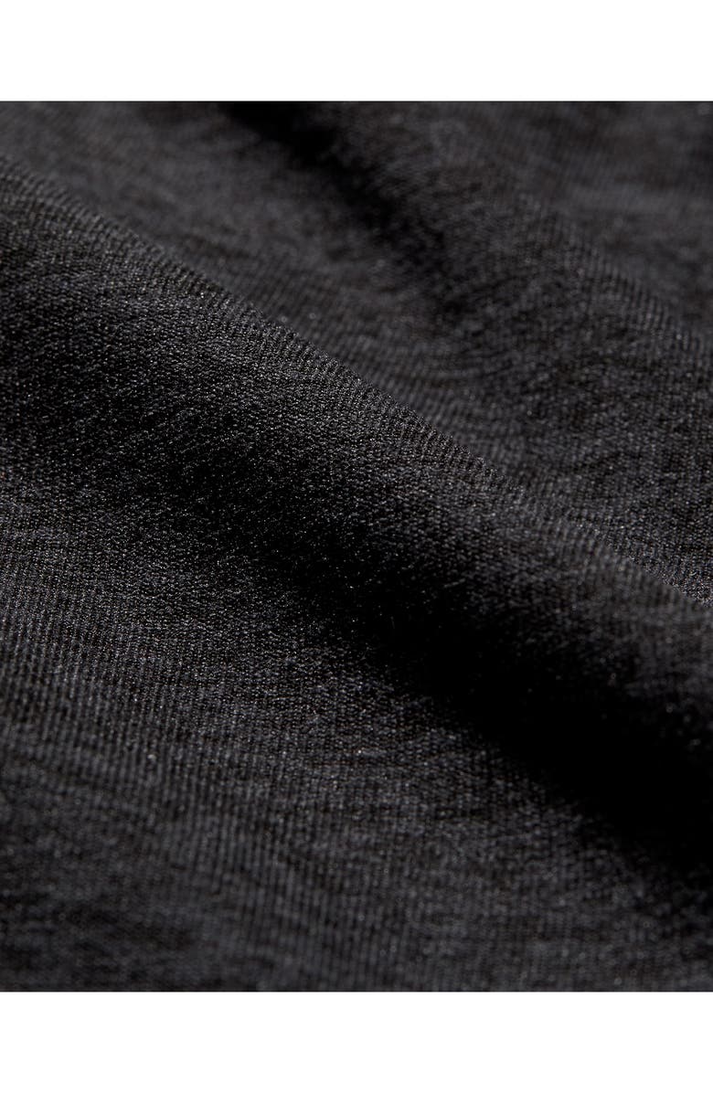 Rhone WFH Knit Polo, Alternate, color, True Black Heather