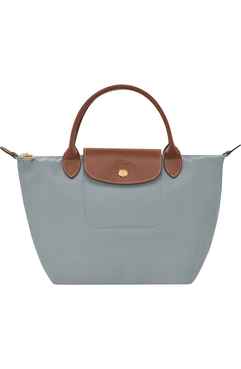 Longchamp Small Le Pliage Original Top Handle Bag, Main, color, Steel