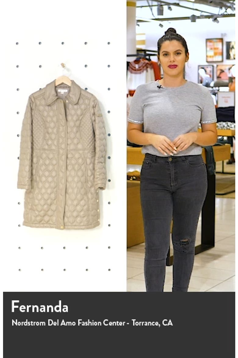 Mix Stitch Quilted Walker Jacket video