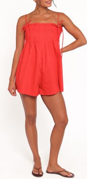 Petal & Pup Liora Pleated Romper