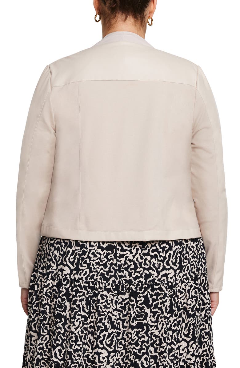 Estelle Dora Faux Leather Biker Jacket, Alternate, color, 