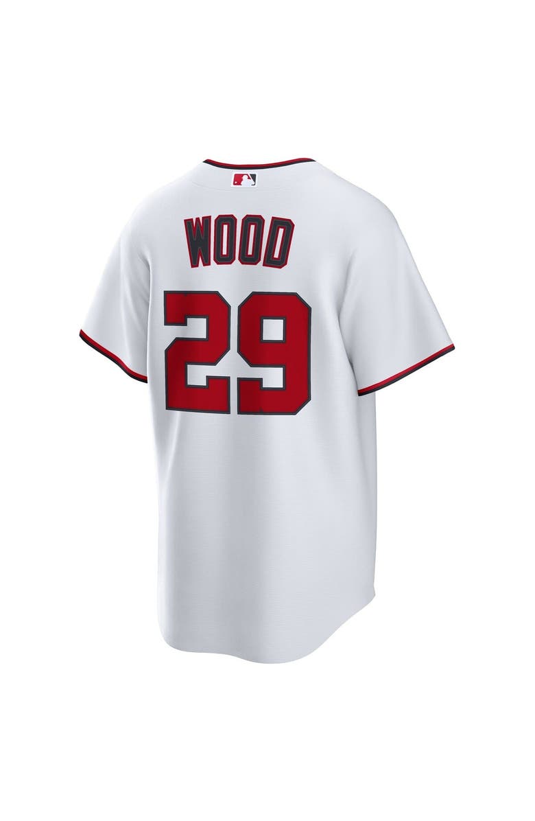 Nike Men's Nike James Wood White Washington Nationals Home Replica 2.0 Player Jersey, Alternate, color, White