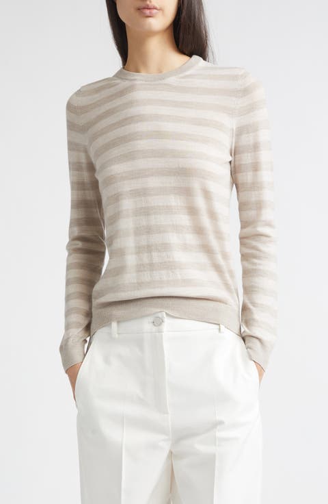 Greta Stripe Wool Sweater