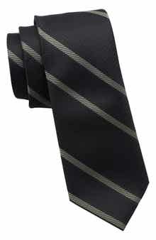 Textured Striped Tie