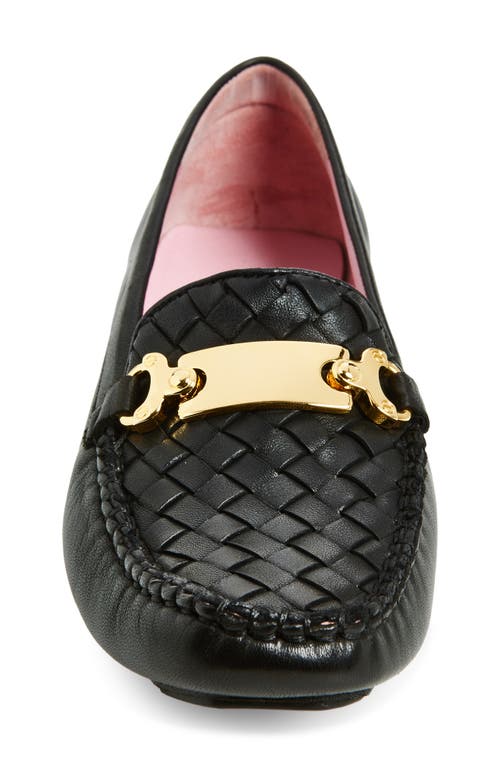 Robert Zur Mirror Driving Loafer In Black