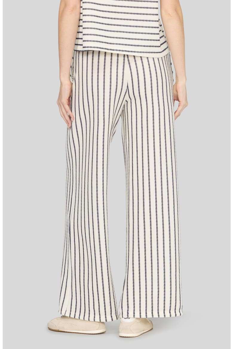 Zadie Striped Wide Leg Pants, Alternate, color, IVORYNAVY