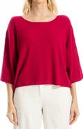 MAX STUDIO Textured Dolman Sleeve Sweater