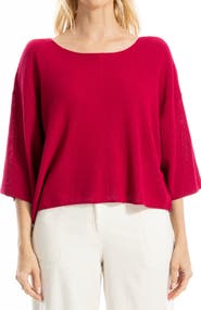 MAX STUDIO Textured Dolman Sleeve Sweater