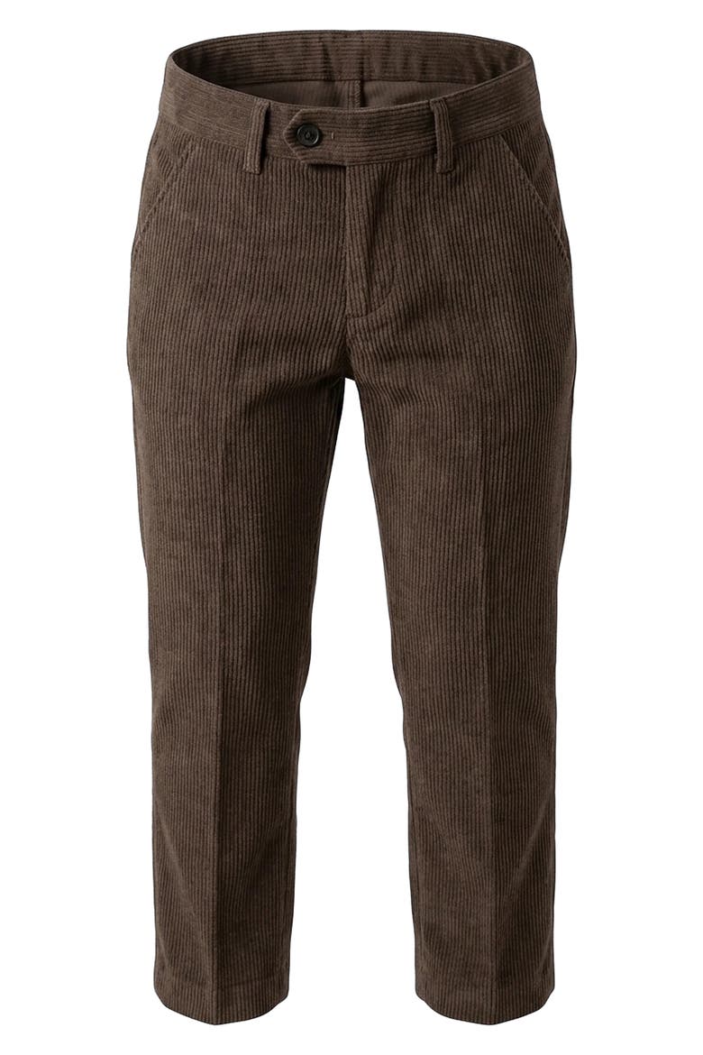 Kids' Suit Pants, Main, color, MOCHA