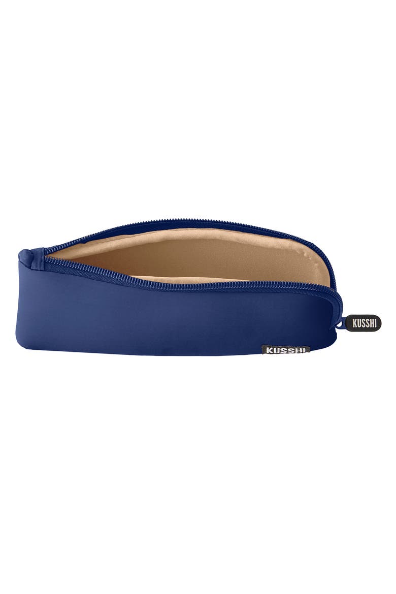 Cosmetics Pencil Case, Alternate, color, NAVY/ KHAKI