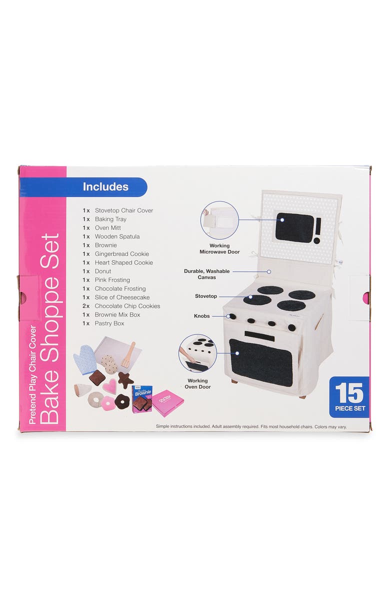 PopOhVer Bake Shoppe 15-Piece Play Set, Alternate, color, Brown