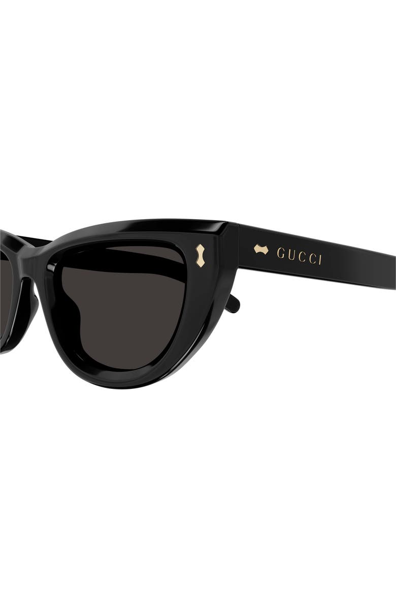 Gucci 51mm Cat Eye Sunglasses, Alternate, color, 