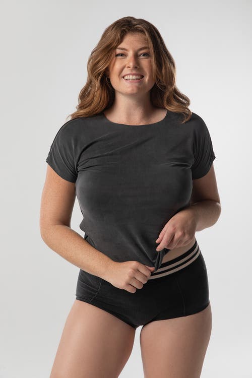 Kada The Cupro Infinity Tee Classic In Black