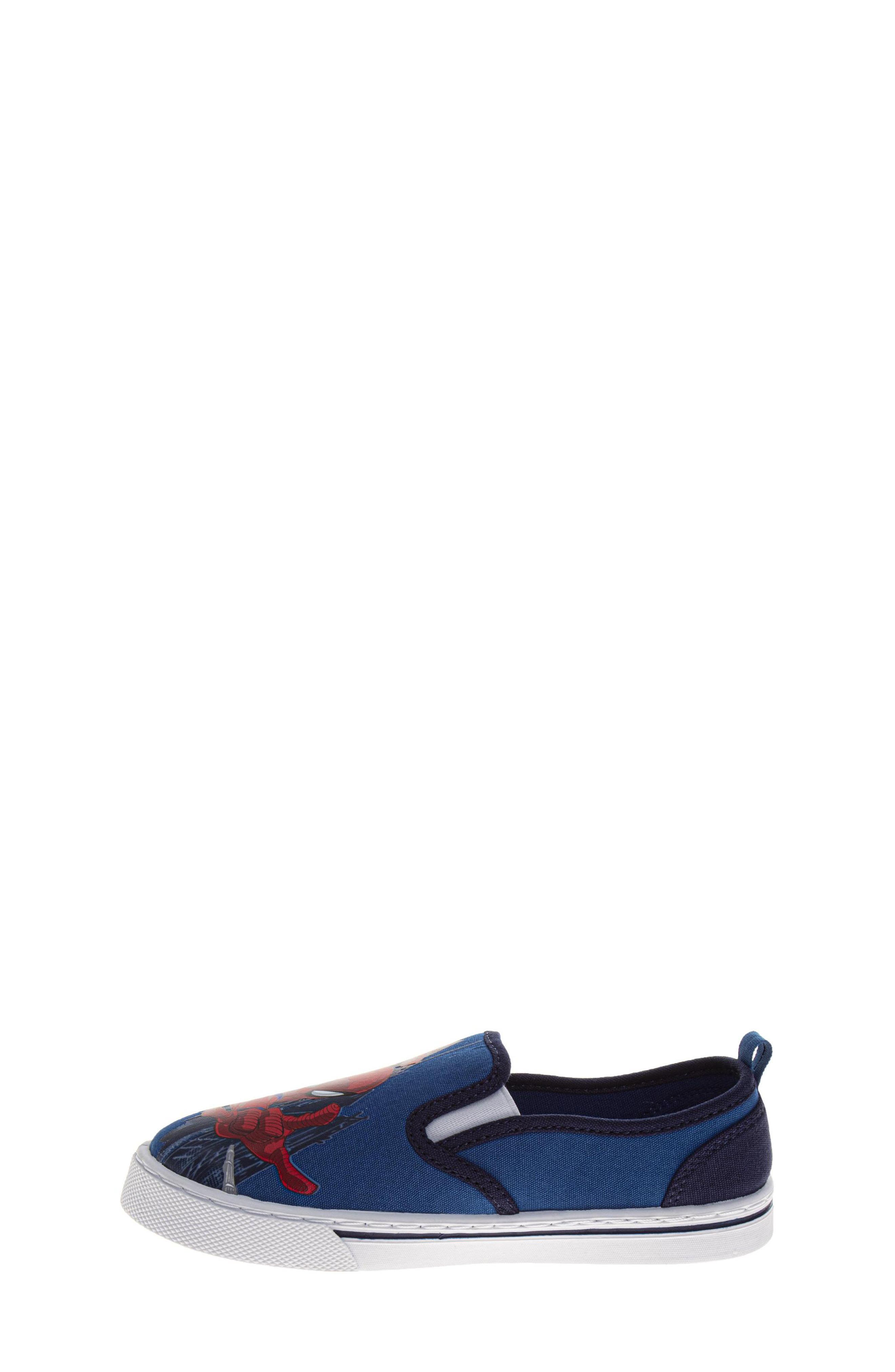 Kids' Marvel City Guardian Spider-Man Sneaker, Alternate, color, NAVY/RED