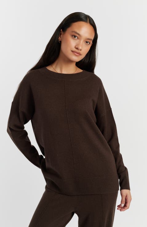 Wool & Cashmere Slouchy Sweater