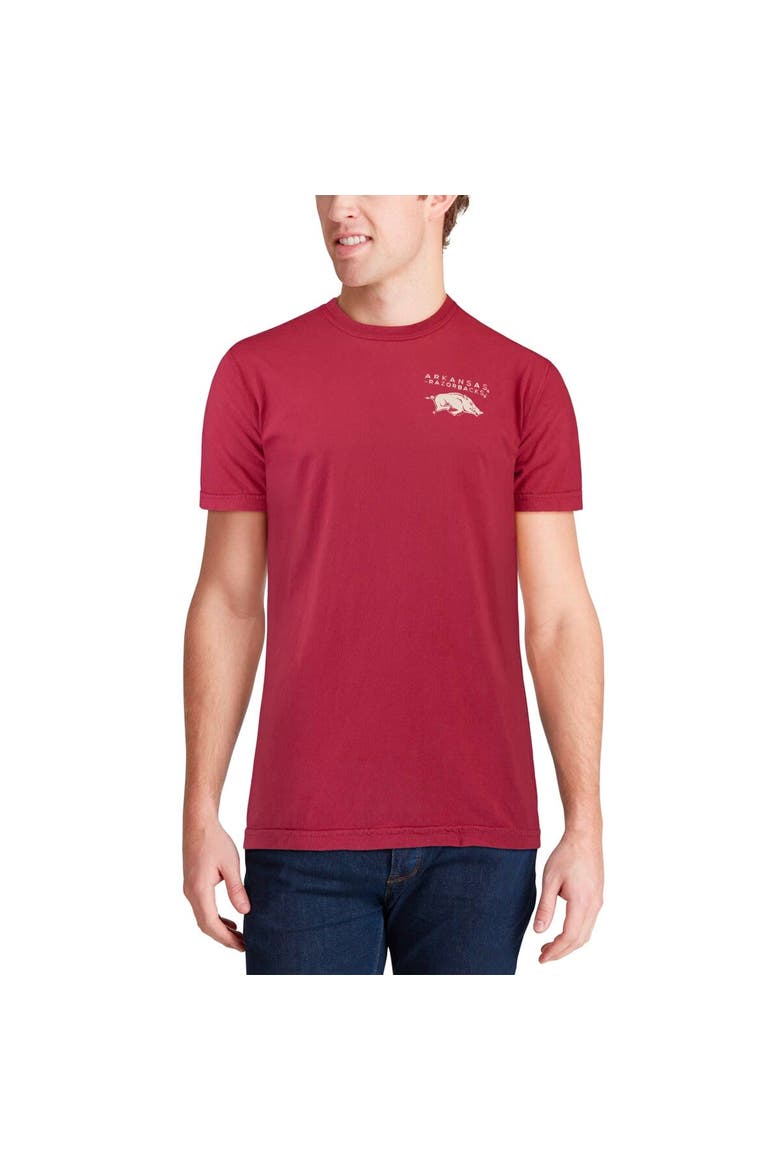 Men's Cardinal Arkansas Razorbacks Comfort Colors Local T-Shirt, Alternate, color, Crimson