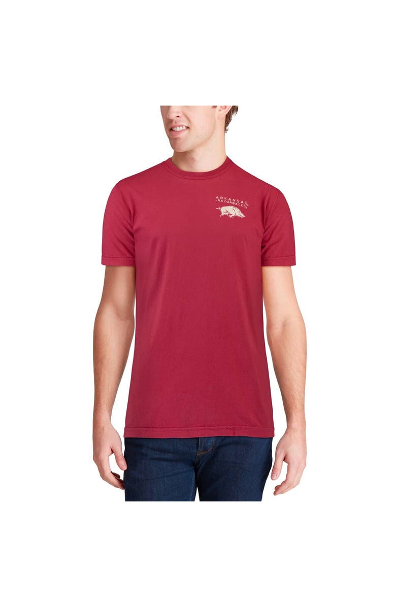 IMAGE ONE Men's Cardinal Arkansas Razorbacks Comfort Colors Local T-Shirt, Alternate, color, 