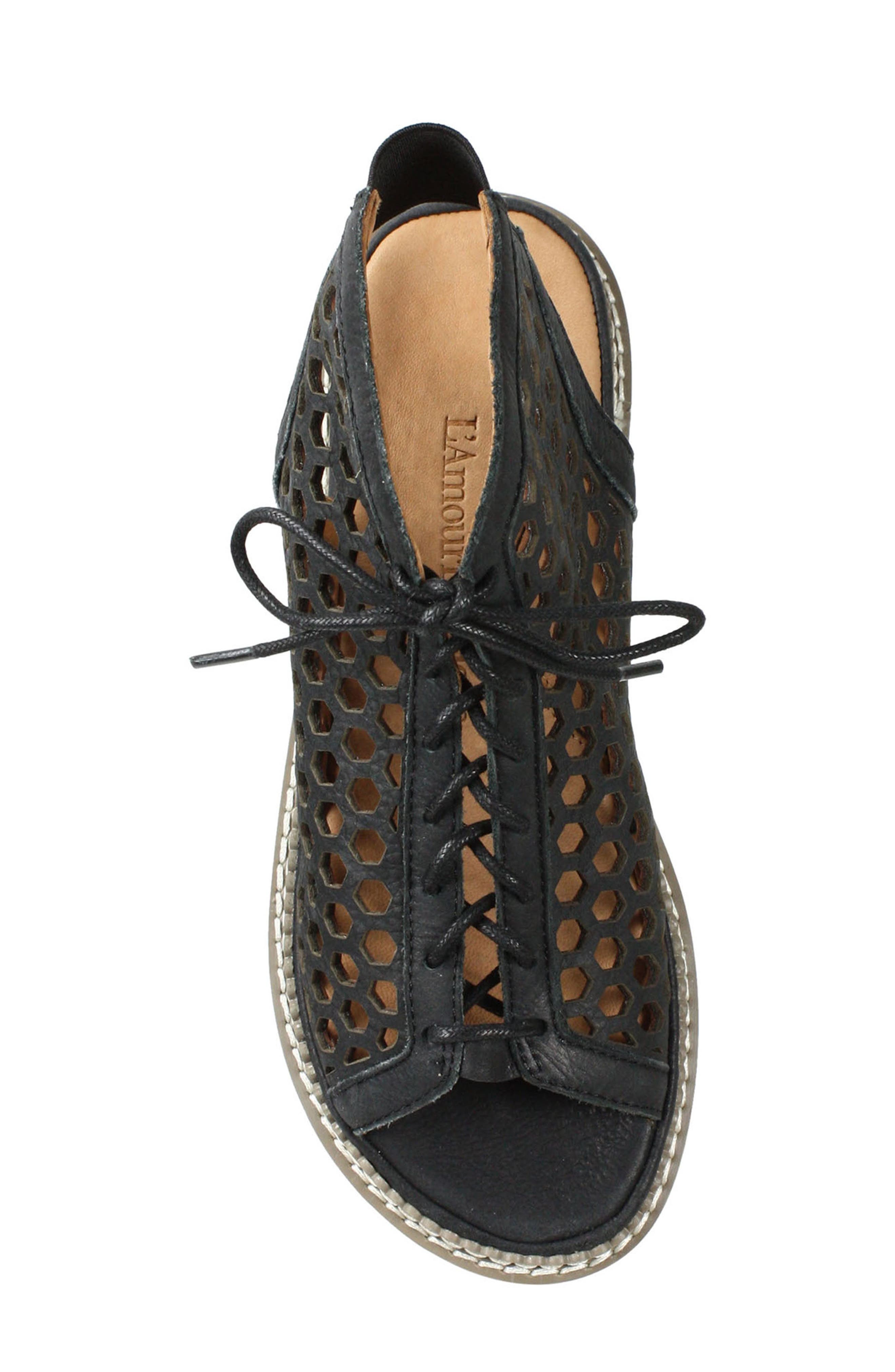 L'Amour des Pieds L'Amour de Pieds Dantu Lace-Up Sandal, Alternate, color, 