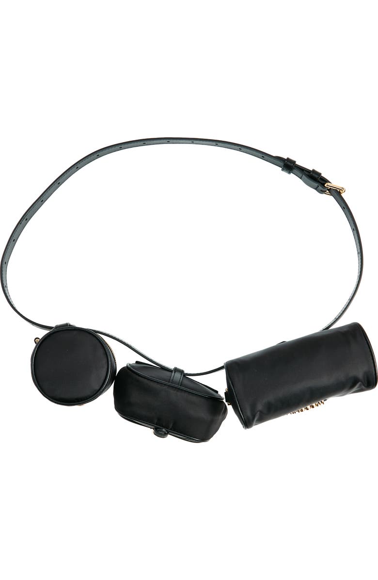 Moschino Multi Pouch Belt Bag, Alternate, color,