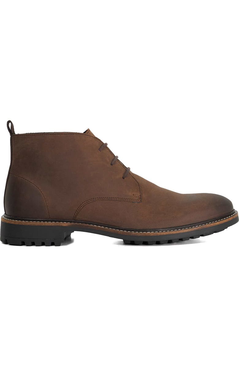 Dune London Claus Chukka Boot, Alternate, color, Brown