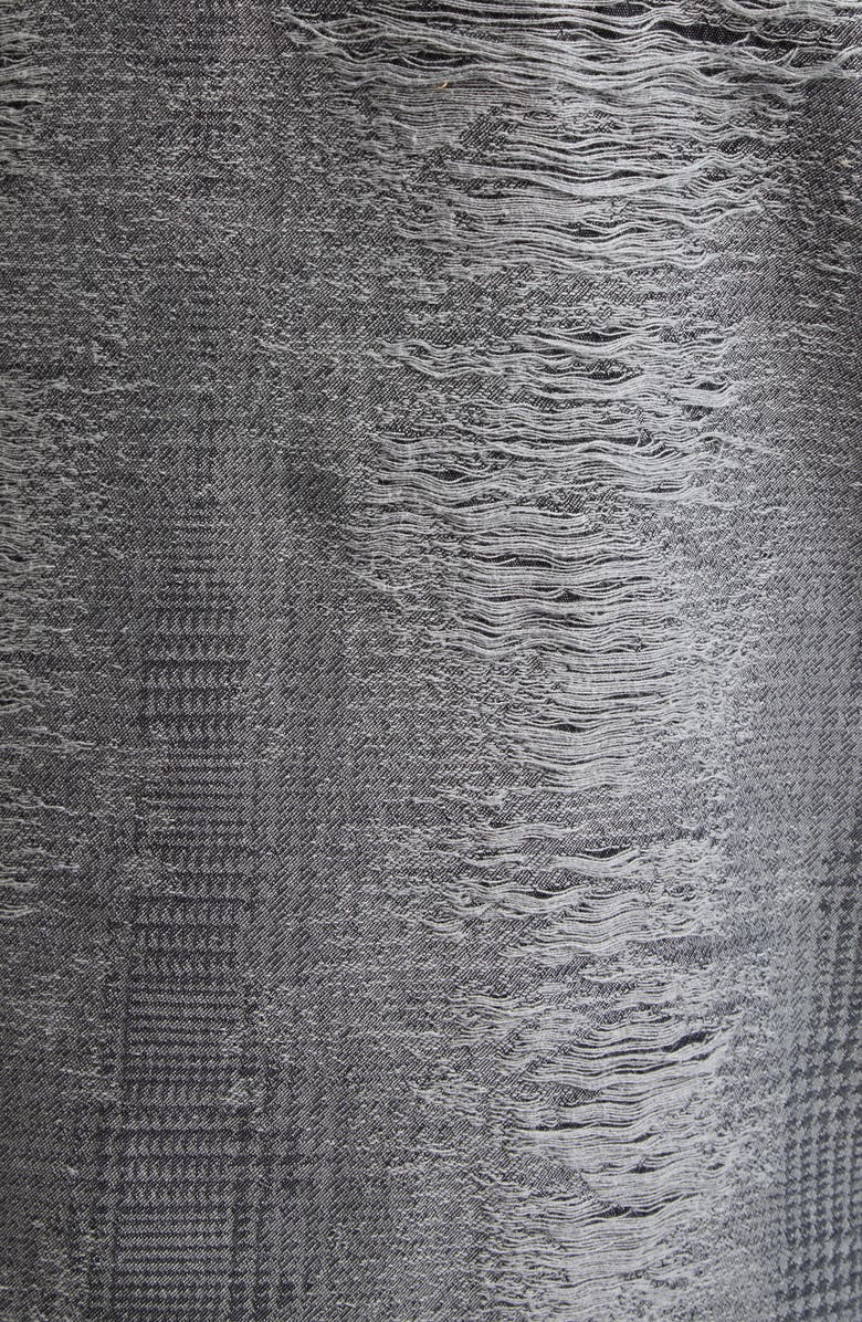 DIESEL<sup>®</sup> O-Tavy Prince of Wales Check Midi Skirt, Alternate, color, Melange Grey