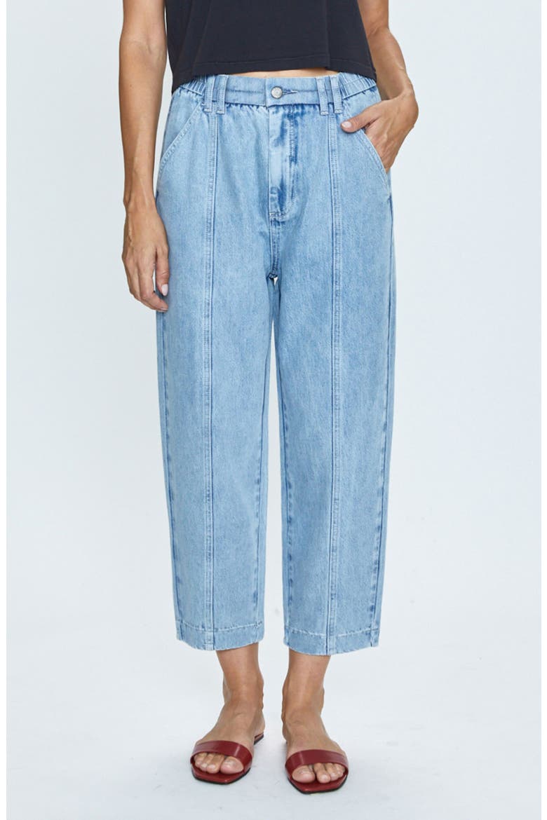 Court Ankle Barrel Leg Jeans, Alternate, color, JARDIN