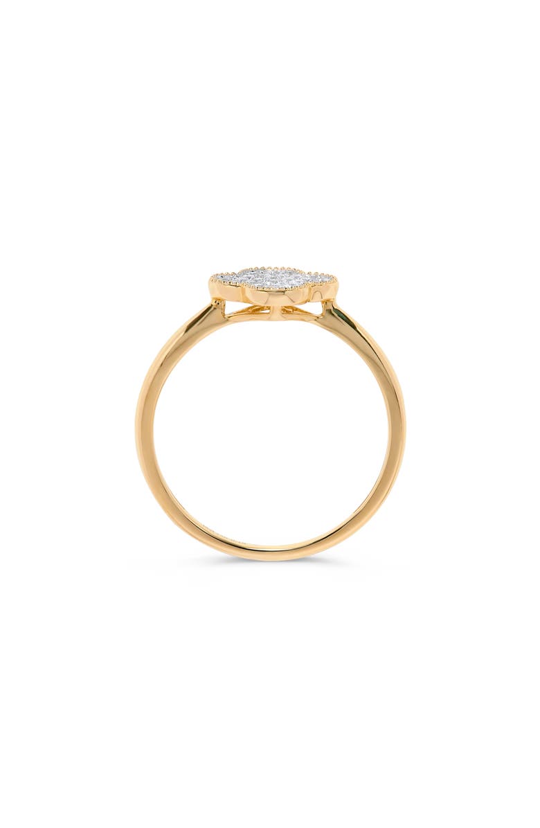 H.J. Namdar Diamond Clover Ring, Alternate, color, 