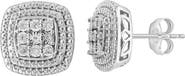 EFFY Diamond Cushion Stud Earrings