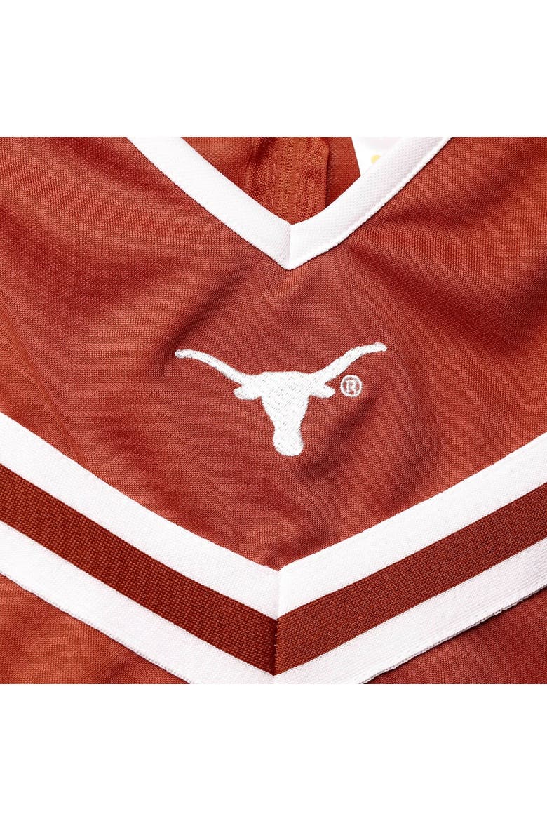 Girls Toddler Texas Orange Texas Longhorns Two-Piece Cheer Set, Alternate, color, Burnt Orange