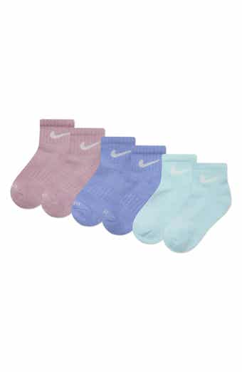 Nike Kids' Dri-FIT 6-Pack Basic Quarter Socks