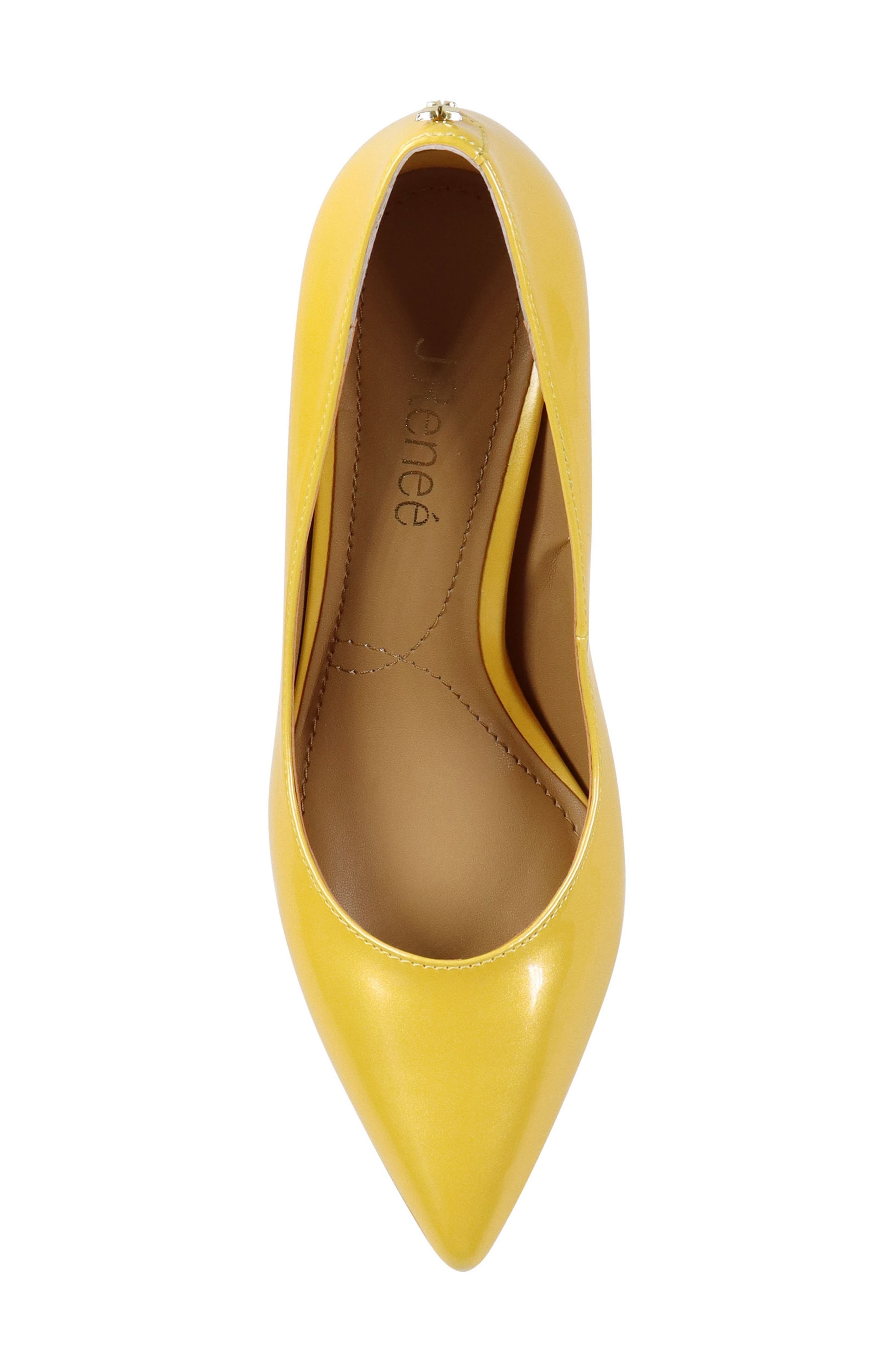 Kanan Pointed Toe Pump, Alternate, color, LEMON