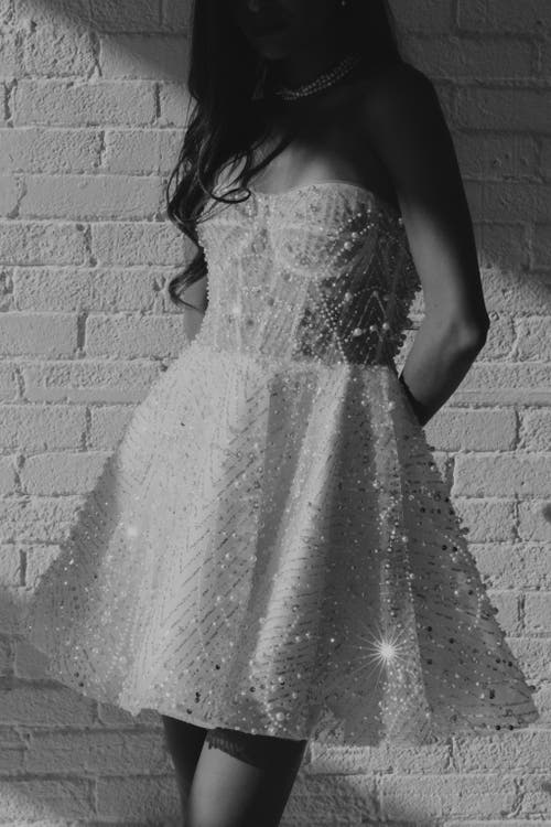 Untamed Petals Siena Mini Dress In White