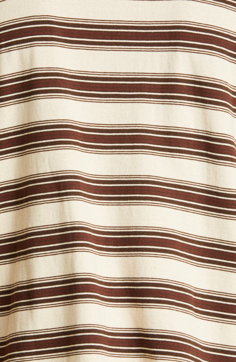 VISVIM Border Jumbo Stripe Pocket T-Shirt, Alternate, color, 