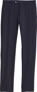 Zanella Men's Active Stretch Flat Front Pants