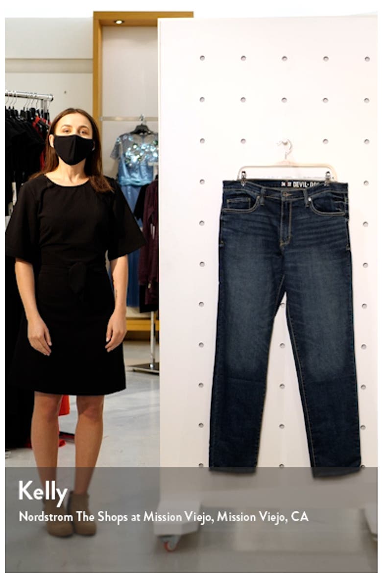 Slim-Fit Performance Stretch Jeans video