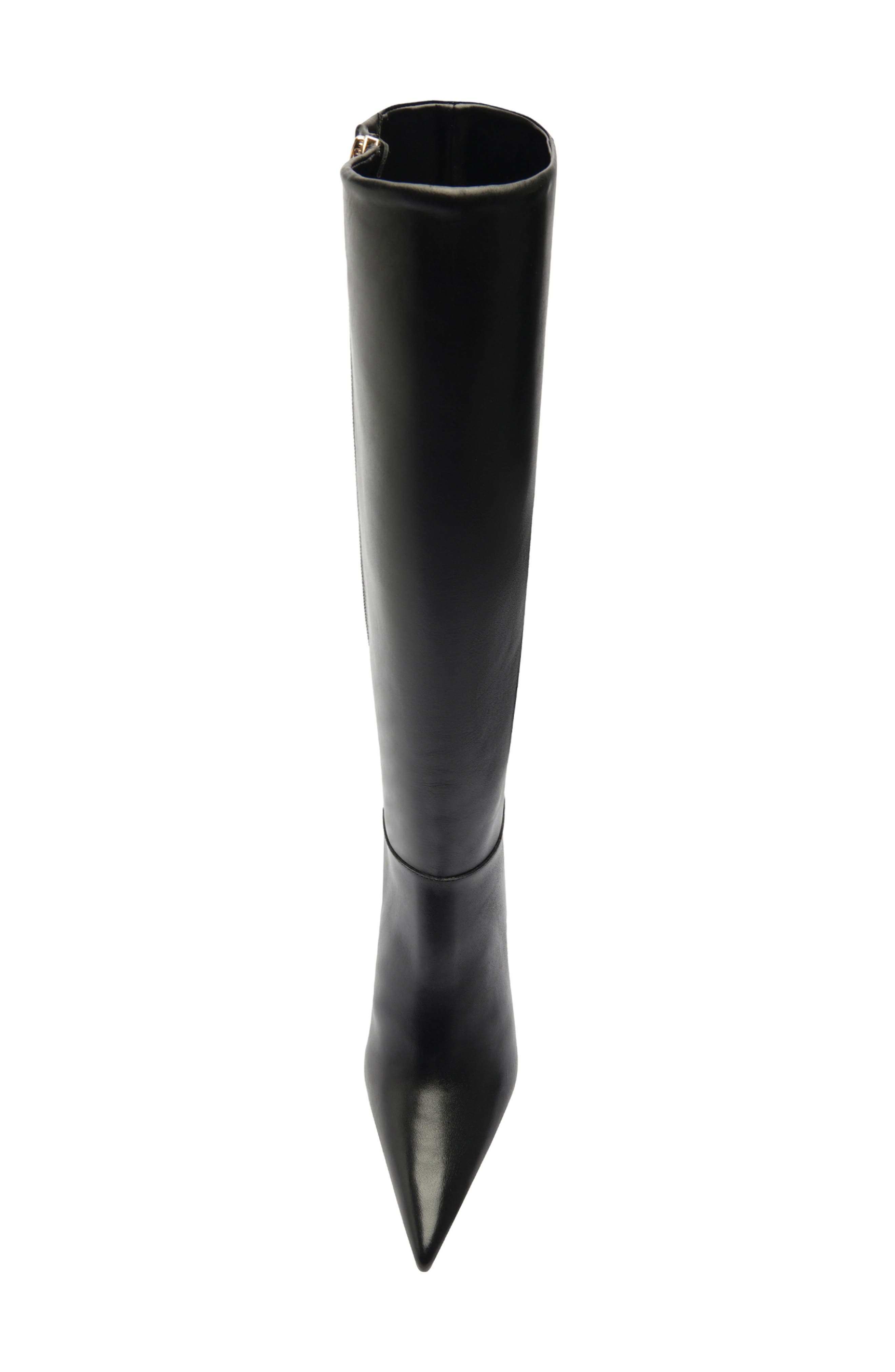 Schutz Mikki Up Knee High Boot, Alternate, color, Black
