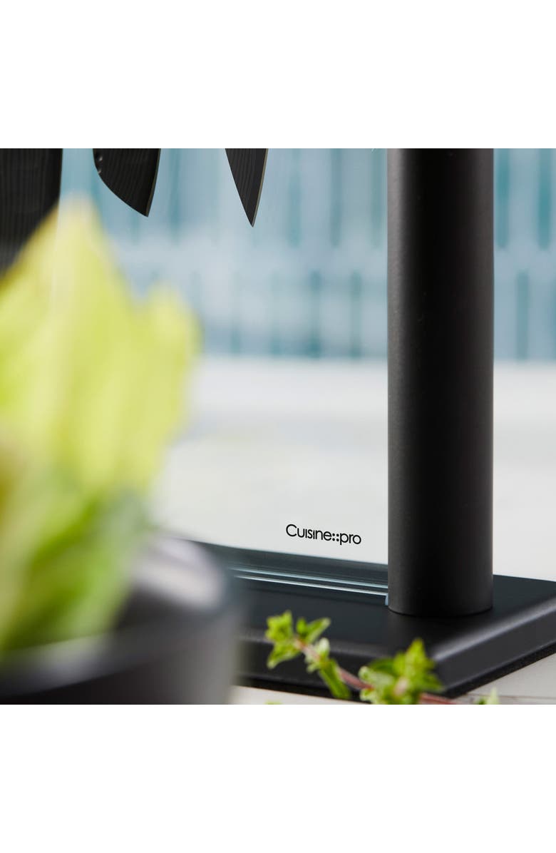 Cuisine::pro<sup>®</sup> iD3<sup>®</sup> BLACK SAMURAI 7-Piece Gozen Knife Block, Alternate, color, Black