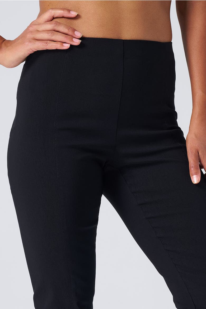 All Season Tapered Pull-On Stretch Pants, Alternate, color, Black