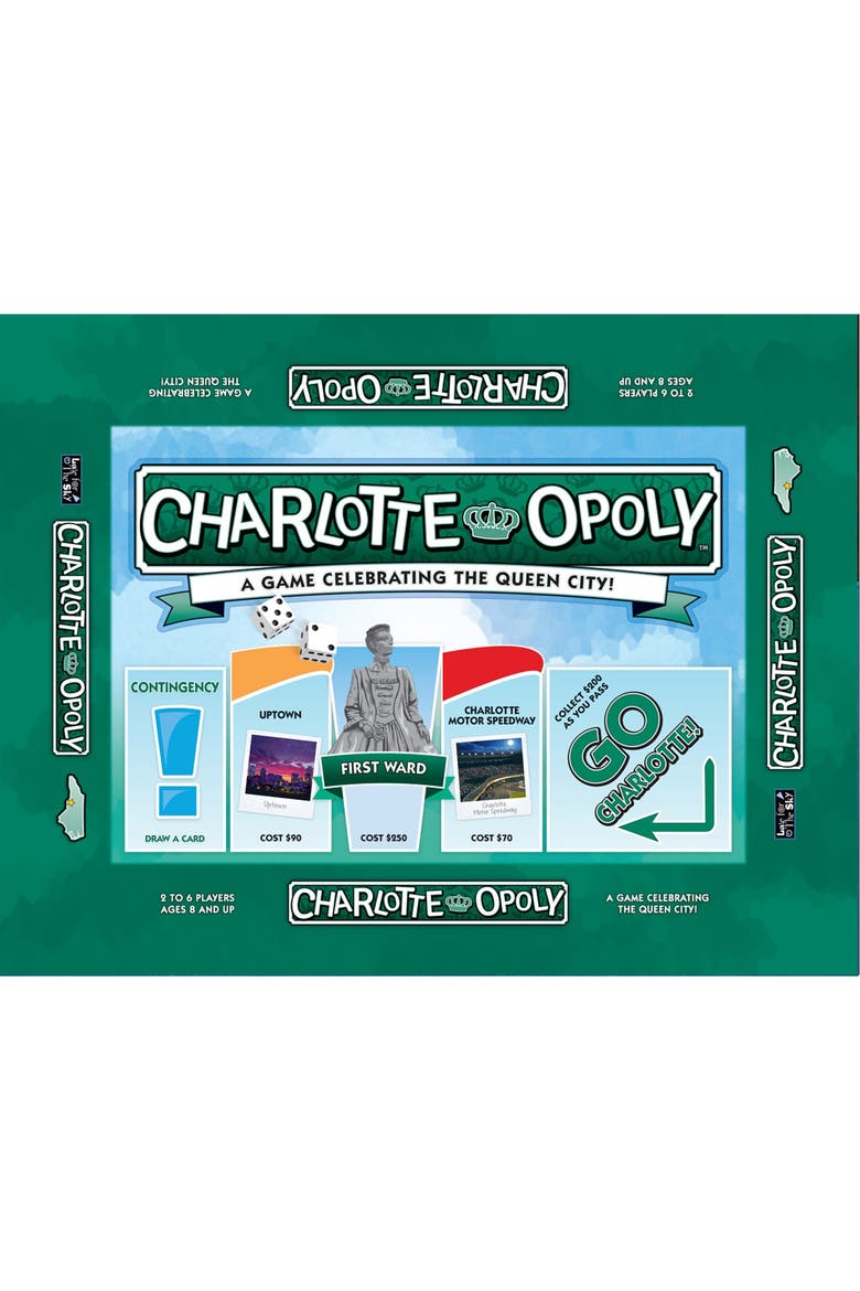 Charlotteopoly Monopoly Board Game, Main, color, Multicolored