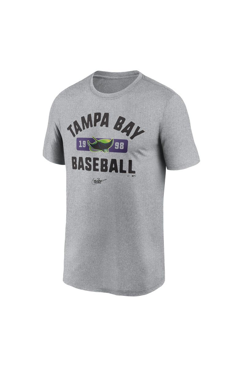 Nike Men's Nike Heather Gray Tampa Bay Rays Legend T-Shirt, Alternate, color, Heather Gray