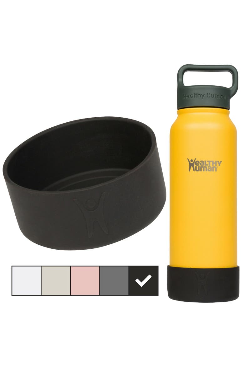 Protective Silicone Bumper Boots for Bottle, Alternate, color, Black