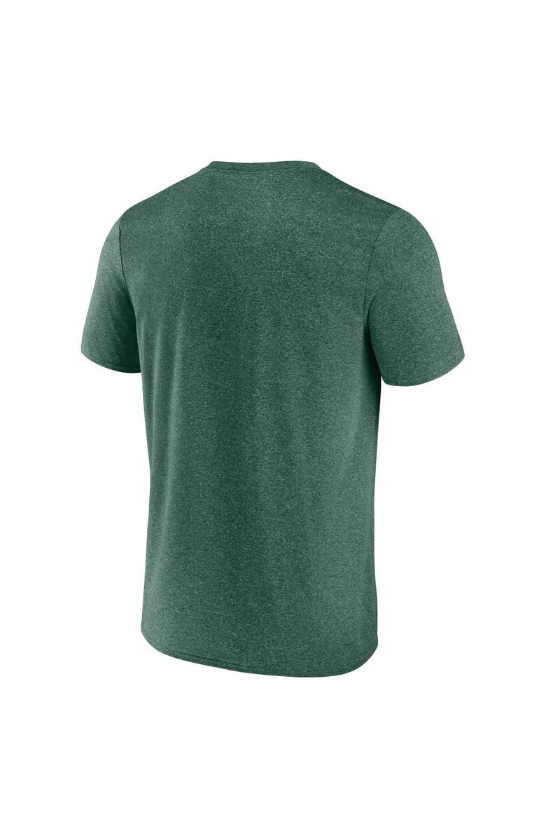 FANATICS Men's Fanatics Branded Heather Green Minnesota Wild Playmaker T-Shirt, Alternate, color, Heather Green