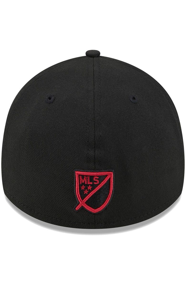 New Era Men's New Era Black Atlanta United FC Kick Off 39THIRTY Flex Hat, Alternate, color, Black